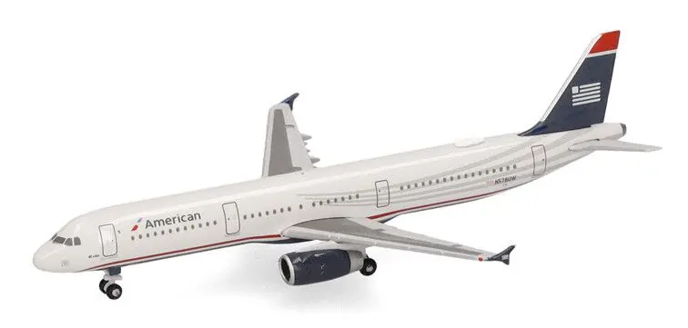 Herpa : Airbus A321 American Airlines US Airways Heritage livery