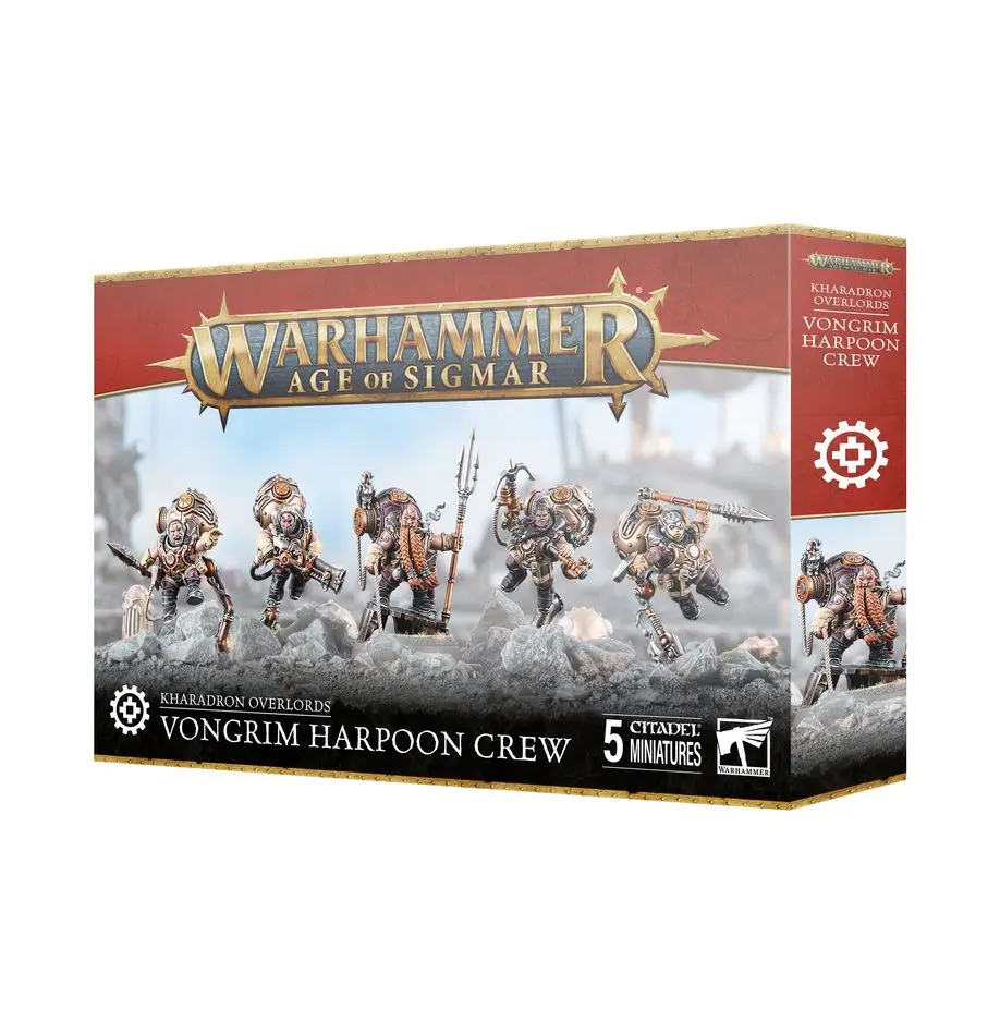 [GAW 84-52] Kharadron Overlords : Vongrim Harpoon Crew │ Warhammer Age of Sigmar