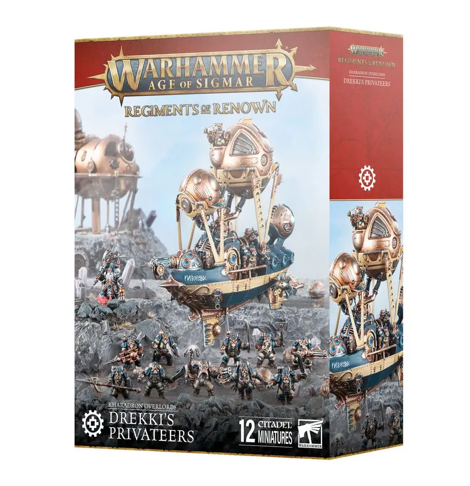 [GAW 84-65] Kharadron Overlords : Regiments of Renown "Drekki’s Privateers" │ Warhammer Age of Sigmar