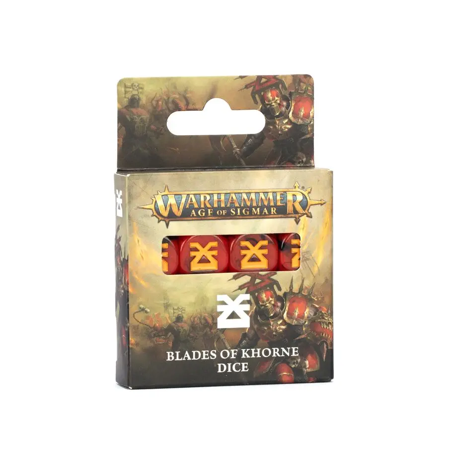 [GAW 83-39] Blades of Khorne : Set de dès │ Warhammer Age of Sigmar