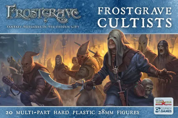 [FGV FGVP02] Frostgrave : Cultists (20 figurines)