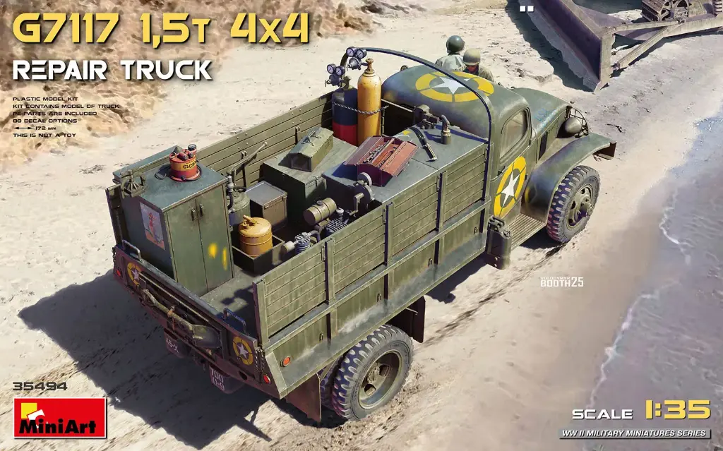 Miniart : G7117 1.5T 4x4 Repair Truck