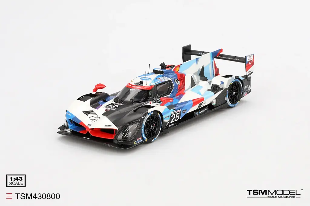True Scale : BMW M Hybrid V8 GTP #25 BMW M Team RLL  2024 IMSA Daytona 24 Hrs  