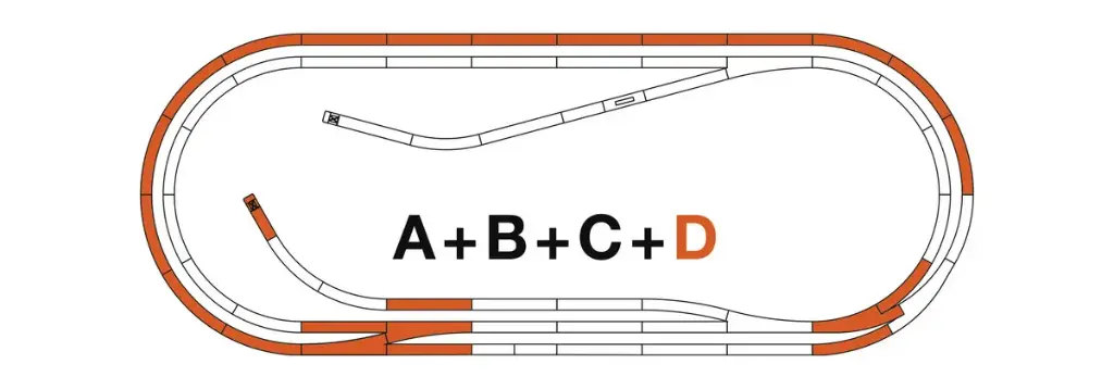 [ROC 42022] Roco : Coffret de voie avec Ballast "D" "Roco Line" 