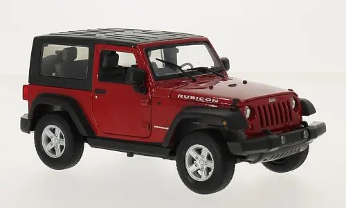 Welly : Jeep Wrangler Rouge 