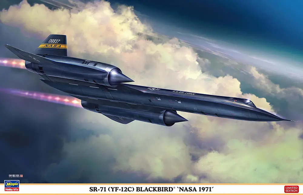 Hasegawa : SR-71 (YF-12C) Blackbird Nasa 1971