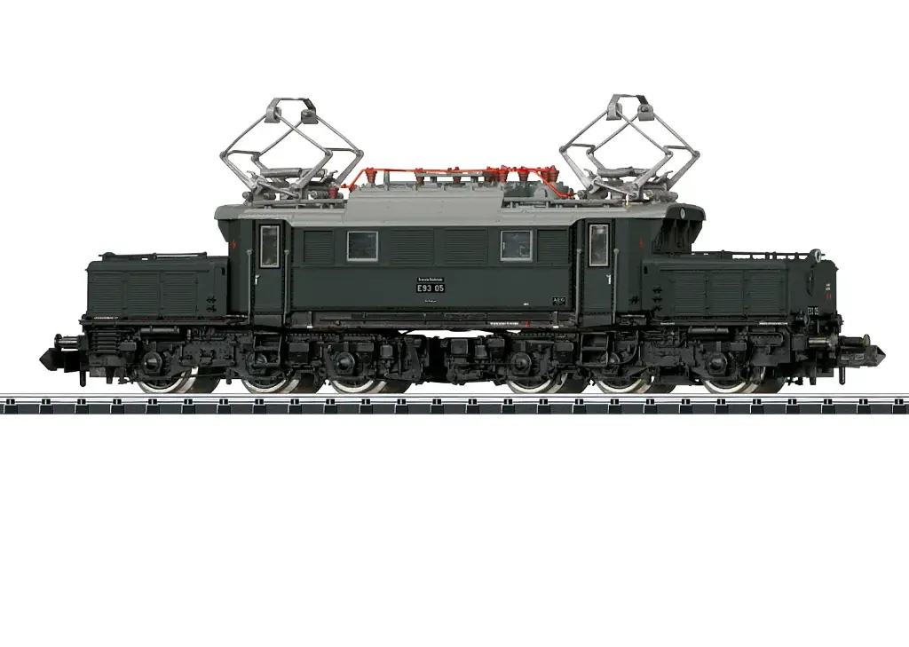 Minitrix : Locomotive Électrique (#E93 07) de la DB DRG │ DC Digital Sons Époque II N - 1/160 (Réf : 16932)