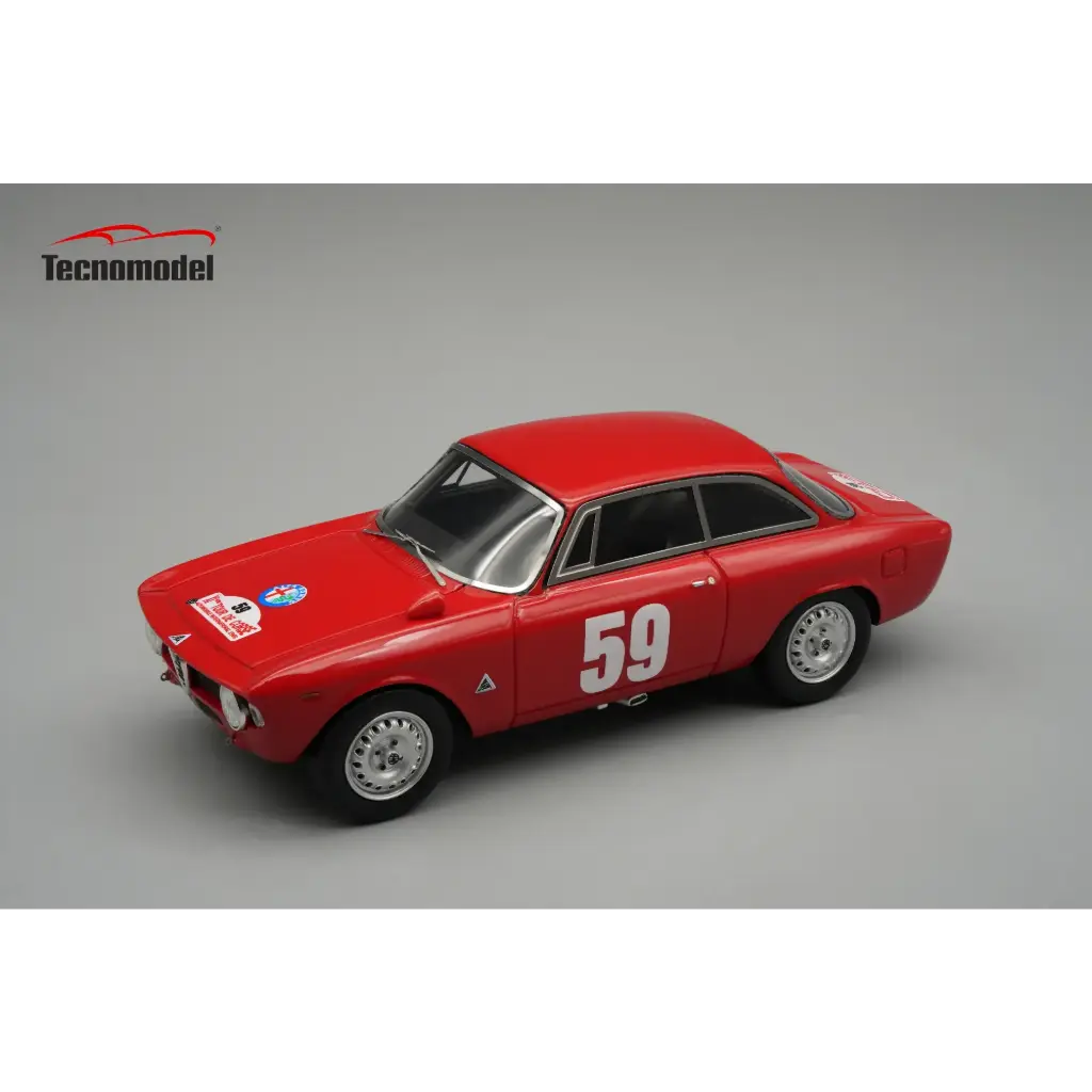 Tecnomodel : Alfa Romeo Giulia 1600 Sprint GTA │ No.59 Tour de Corse 1965 LBianchi Car  [1/43]