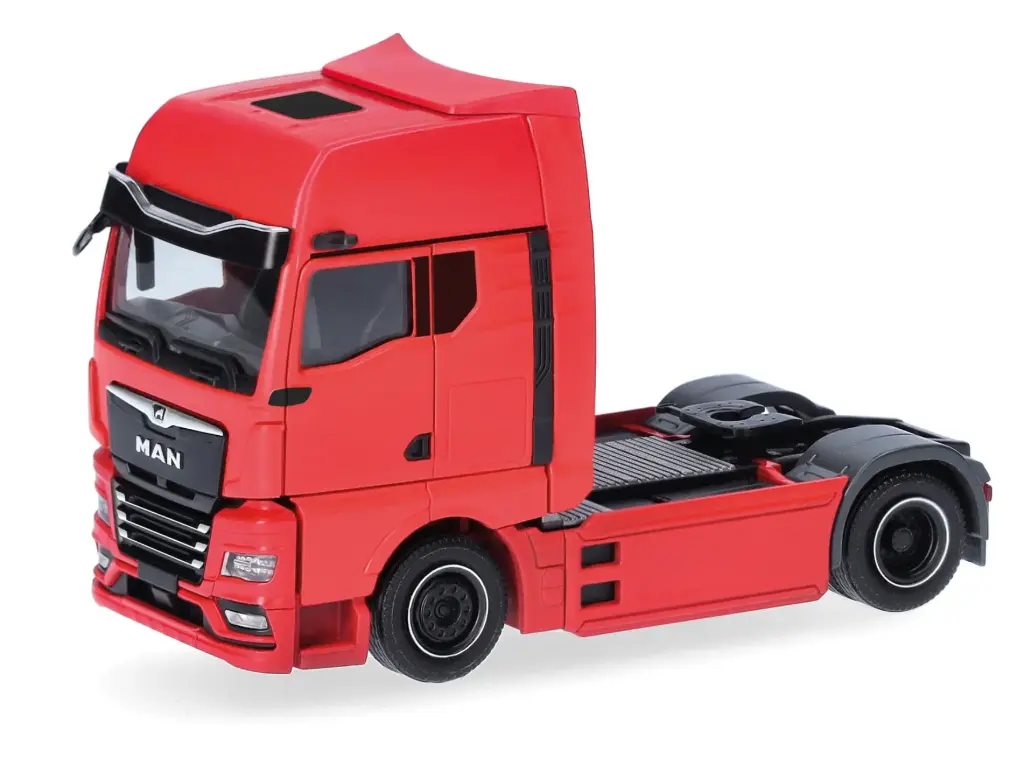 Herpa : Tracteur routier MAN eTGX GX à 2 essieux │ Rouge