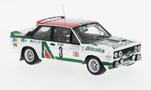 Ixo Models : Fiat 131 Abarth │ No.3 Rally Monte Carlo 1979 [1/43]