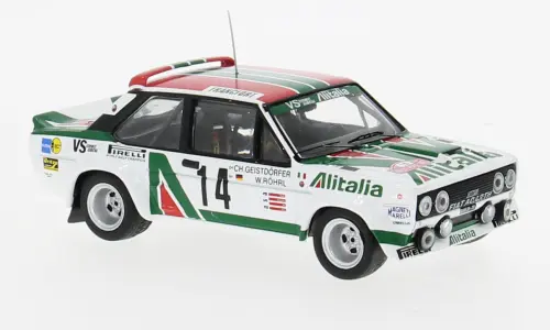 Ixo Models : Fiat 131 Abarth │ No.14 Rally Monte Carlo 1979 [1/43]