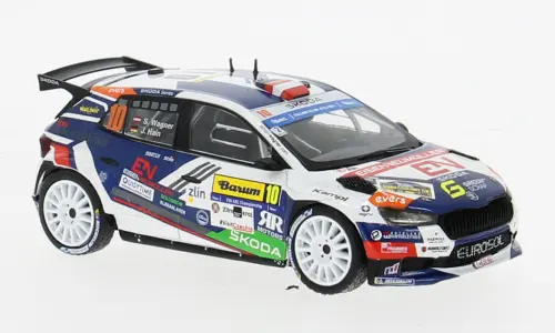 Ixo Models : Skoda Fabia Rally2 │ No.10 Rally WM, Barum Rally 2024 [1/43]