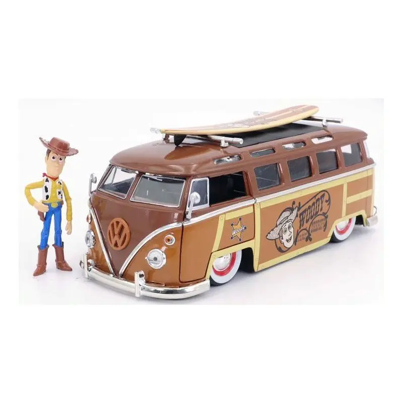 [JAA 33176] Jada : Volkswagen T1 Bus │ Woddy Figurine