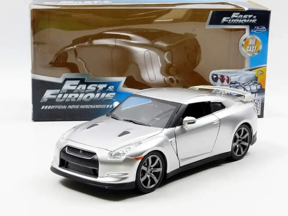 [JAA 97212] Jada : Nissan GT-R Candy Silver 