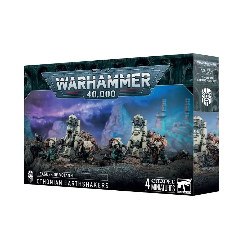 [GAW 69-24] Leagues of Votann : Cthonian Earthshakers │ Warhammer 40.000