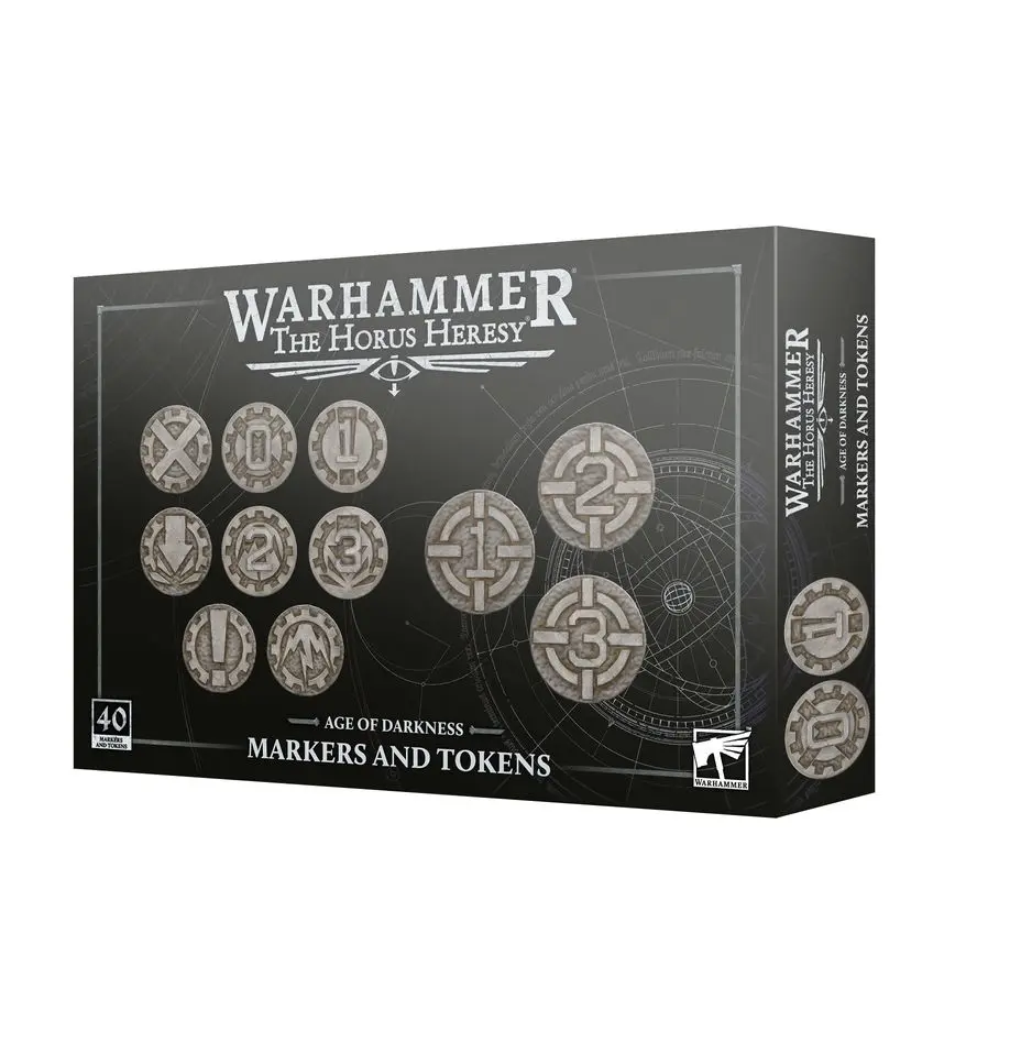 [GAW 31-131] The Horus Heresy : Markers & Tokens │ Warhammer The Horus Heresy