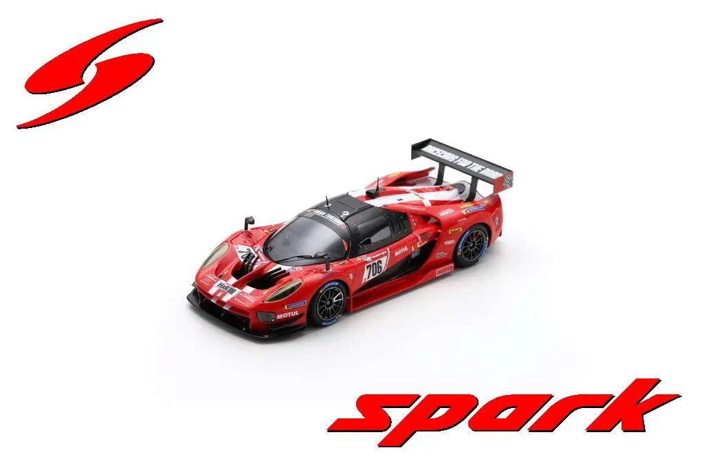 Spark : SCG 004c │ No.706 Glickenhaus Racing Winner SP-X class 24H Nürburgring 2022 T. Mutsch - F. Fernandez Laser - F. Mailleux - R. Westbrook [1/43]