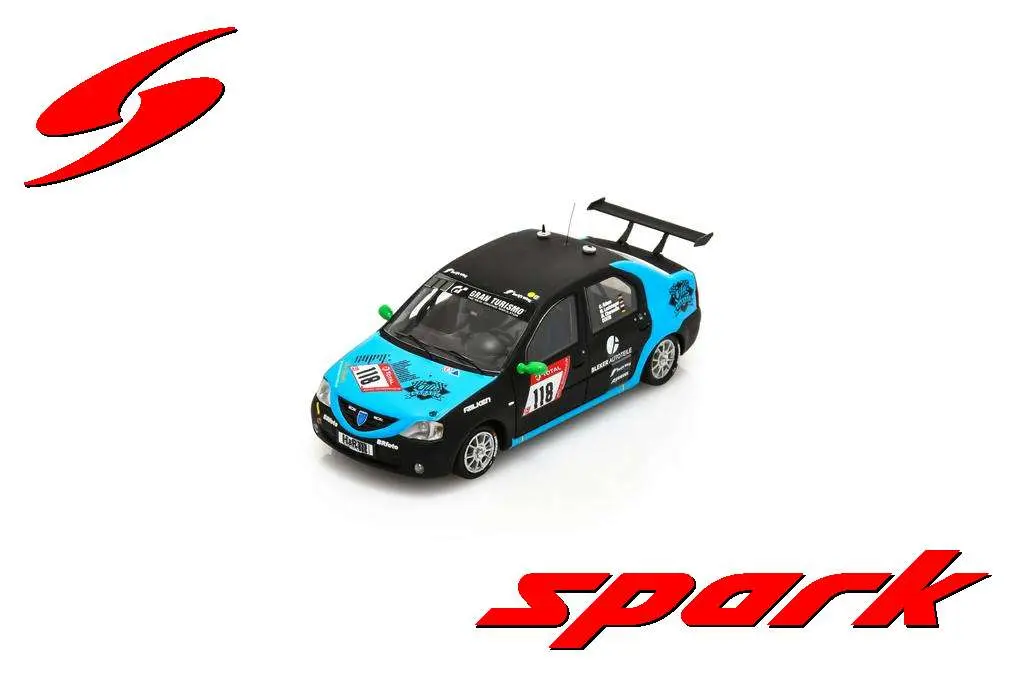 Spark  : Dacia Logan No.118 Team SwiftWing.de 24H Nürburgring 2021 O. Kriese - M. Lachmayer - DOOM - M. Charoudin [1/43]