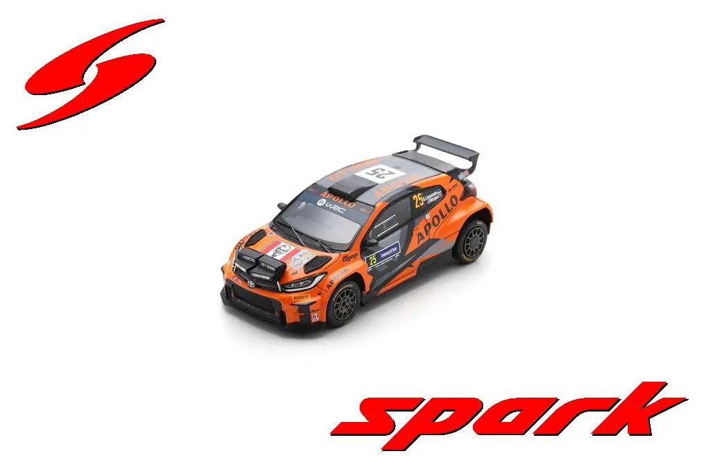 Spark : TOYOTA GR Yaris Rally 2 │ No.25 Red Grey Team 3rd RC2 Rally Sweden 2024 G. Linnamae - J. Morgan
