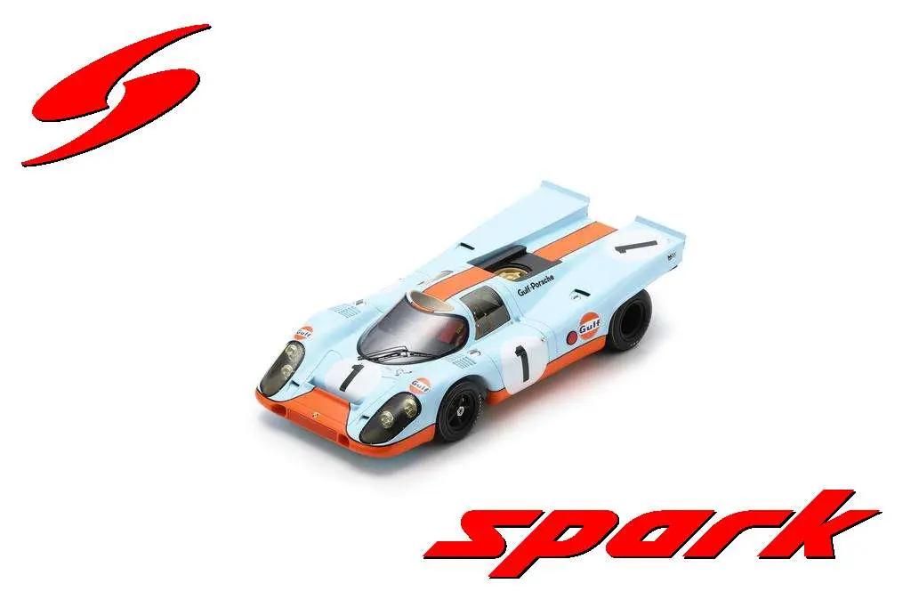 [SPK 18US020] Spark : Porsche 917 K │ No.1 2nd 24H Daytona 1970 J. Siffert - B. Redman [1/18]