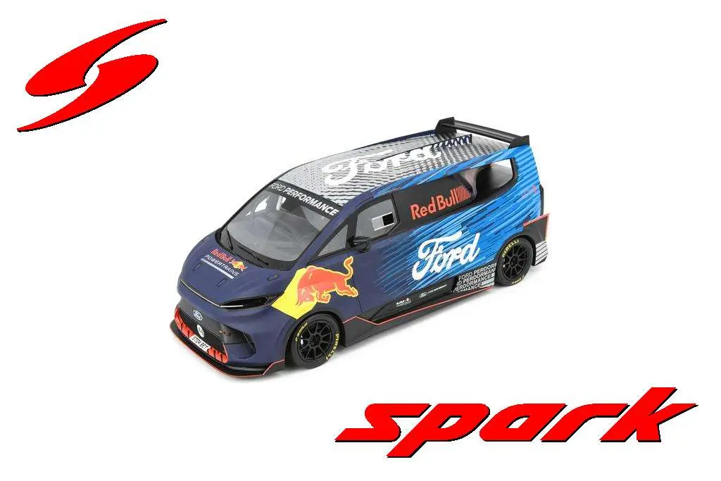 Spark : Ford Supervan 4 Red Bull │ Circuit du Grand Sambuc - 2023 Max Verstappen [1/18]