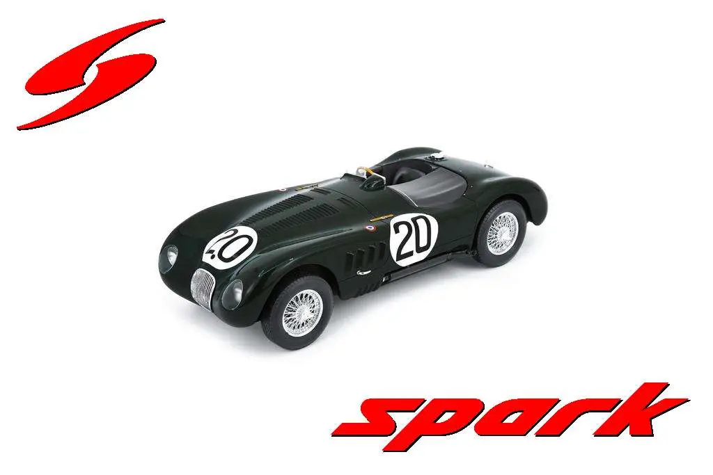 Spark : Jaguar XK 120 C │ No.20 Winner Le Mans 24H 1951 P. Walker – P. Whitehead [1/18]