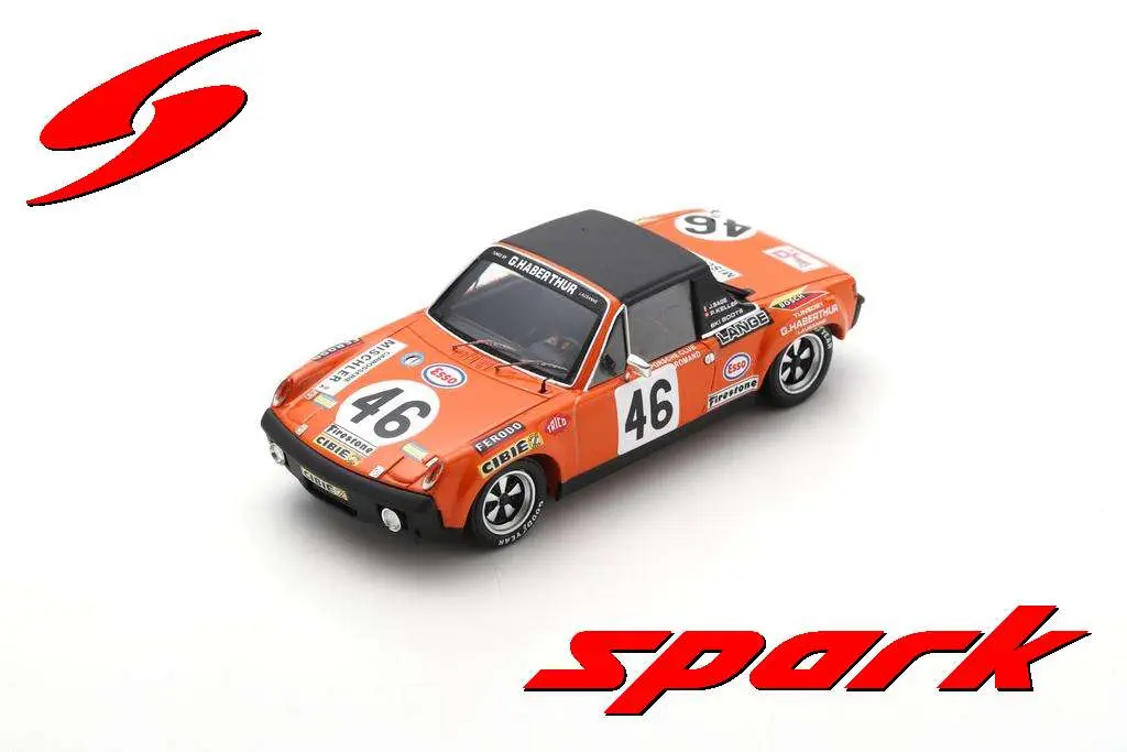 Spark : Porsche 914/6 │ No.46 Le Mans 24H 1971 J. Sage - P. Keller [1/18]