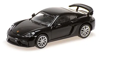 Minichamps : Porsche 718 Cayman GT4 2019 Bleu Nuit