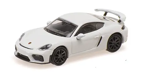 Minichamps : PORSCHE 718 CAYMAN GT4 (981) – 2019 – Blanche