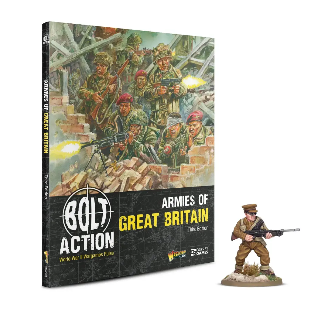 [WLG 401011001] Bolt Action : Livre de règles "Armies of Great Britain" V3 [ENG]
