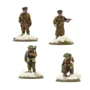 Bolt Action : British & Canadian (Winter) Infantry HQ │ Mid - Late