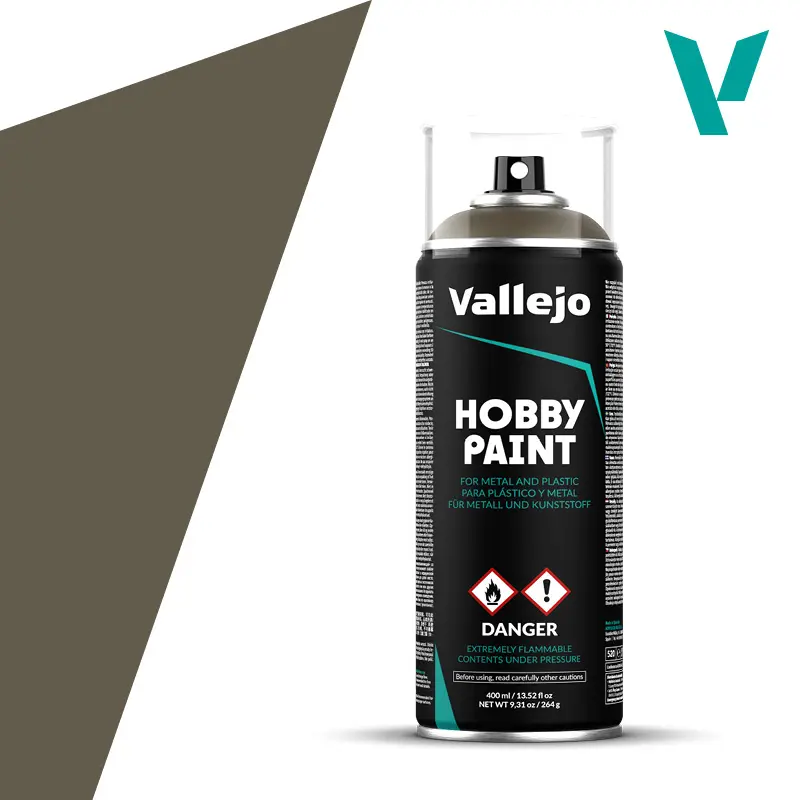 Vallejo : Spray Acrylique "US Olive Drab" (400ml)