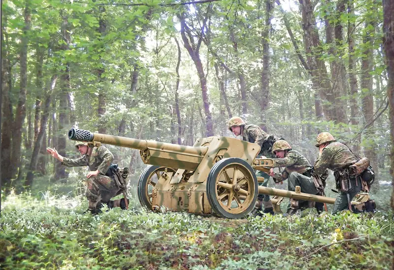 Italeri : Pak 97/38 AT Gun with crew