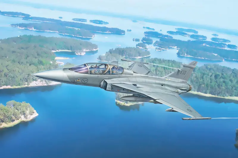 Italeri : JAS-39D Gripen Twin Seater 