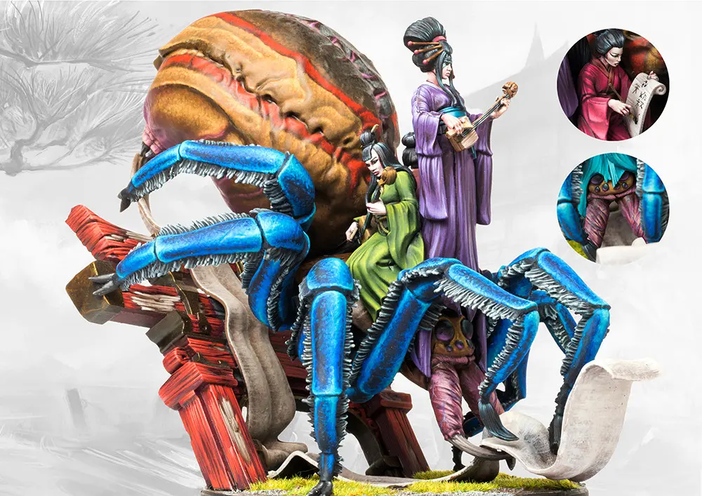 [PBG PBYR403] Yoroni : Jorogumo Geisha │ Conquest