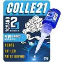 Colle 21 : Résine UV LED - Blanche (25g)