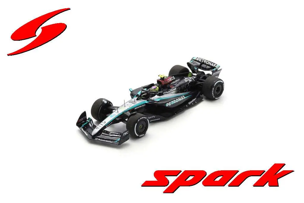 Spark : Mercedes-AMG PETRONAS Formula One Team No.44 F1 W15 E Performance 2nd Las Vegas GP 2024 Lewis Hamilton [1/43]
