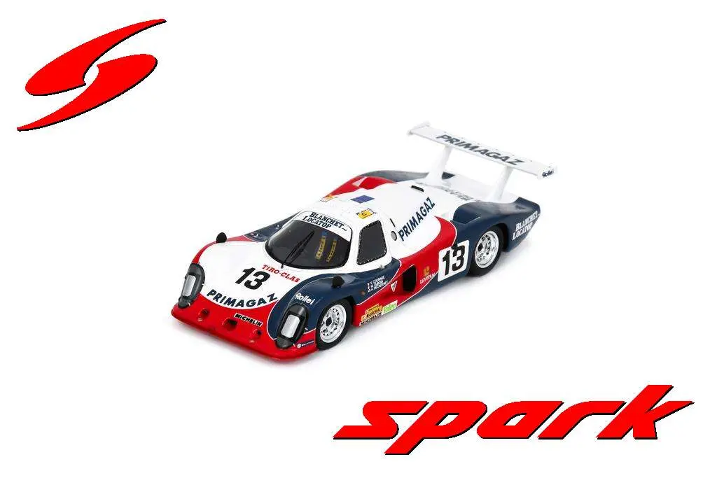 Spark : Cougar C01 B No.13 Le Mans 24H 1983 Y. Courage - A. de Cadenet - M. Dubois [1/43]