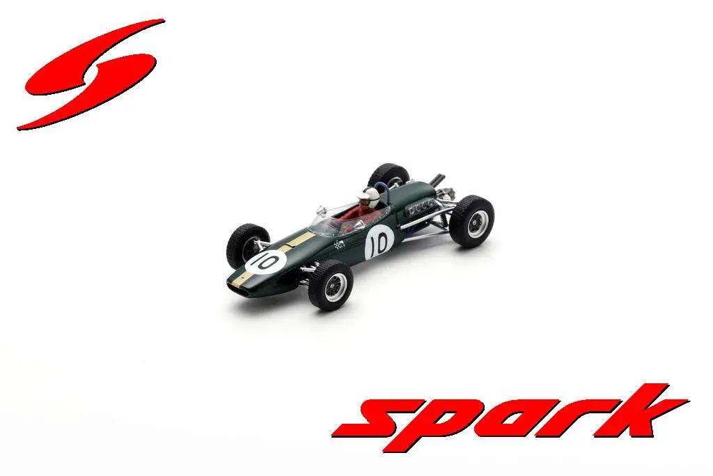 Spark : Brabham BT18 Honda No.10 Winner F2 Rouen GP 1966 Denny Hulme [1/43]