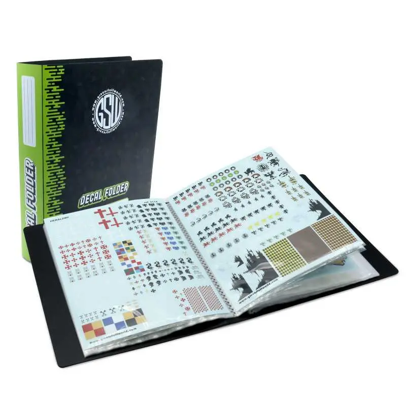 Green Stuff : Classeur pour Décals