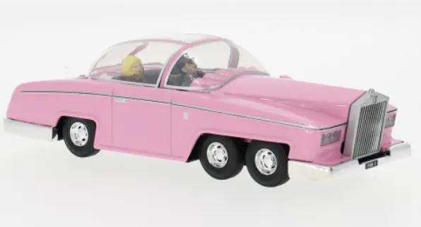 Corgi : Thunderbirds FAB 1, pink, 1965
