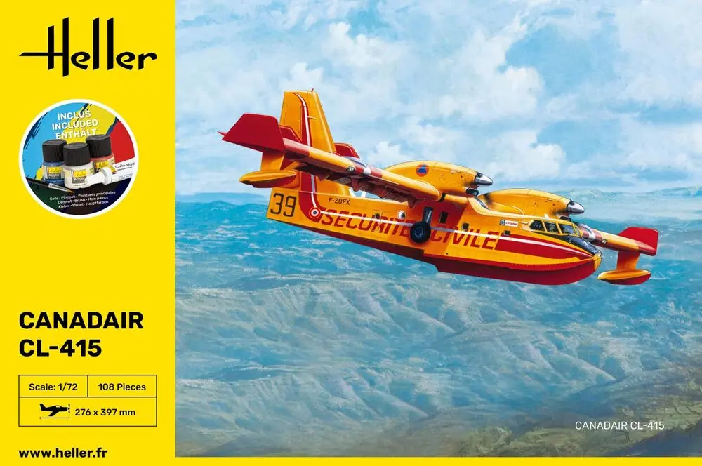 [HEL 56370] Heller : Canadair CL-415 (1/72)