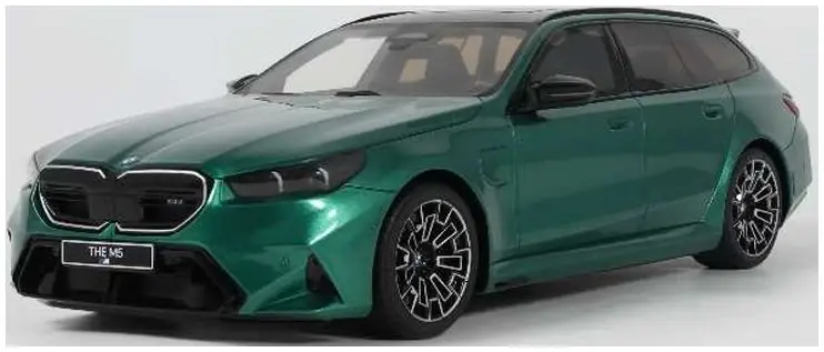 GtSpirit : BMW M5 (G90° Touring Vert Métal [1/18]