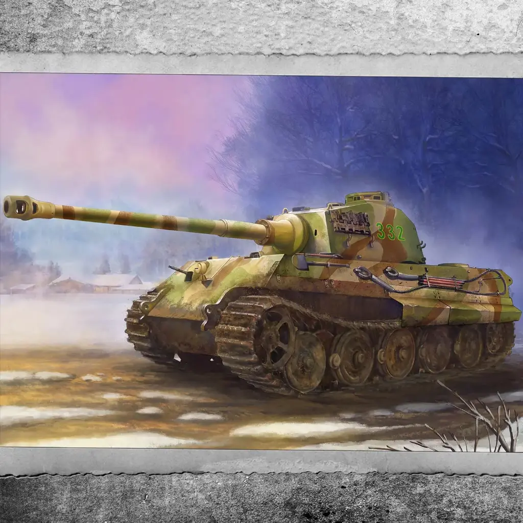Forces of Valor : King Tiger tank (Henschel turret) Ardennes December │1944 