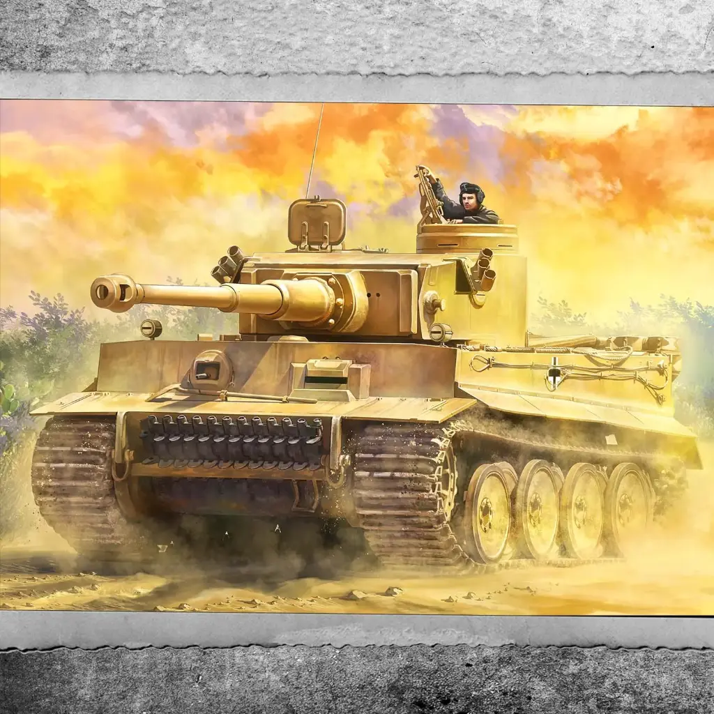 Forces of Valor : Tiger I tank (Early Production) Tunesia Spring │ 1943 