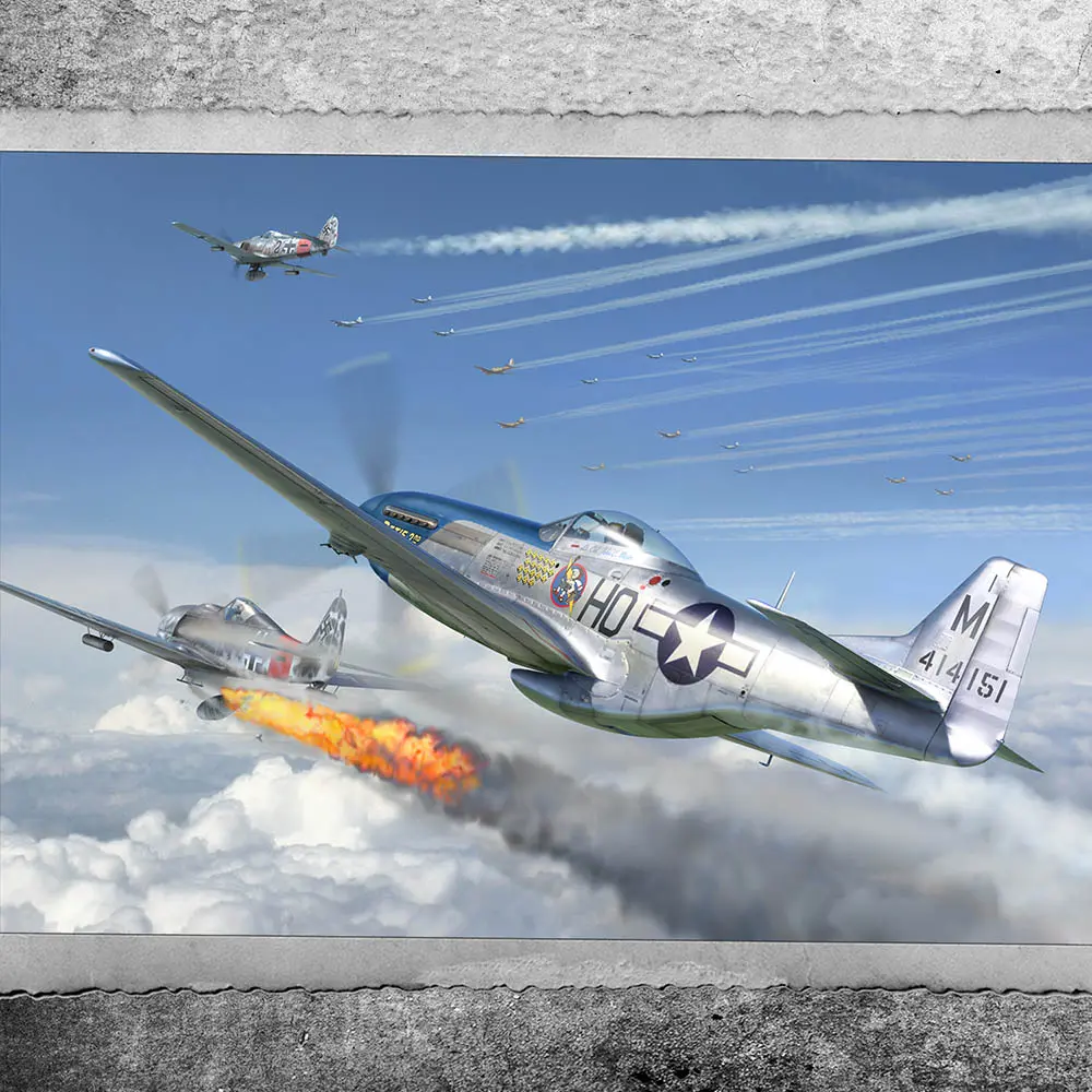 Forces of Valor : P-51D Mustang aircraft Great Britain, January │1945 