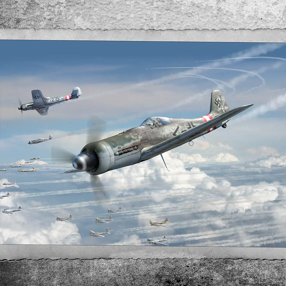 Forces of Valor : German FW 190 D-9 aircraft Sorau │ Germany, February 1945 