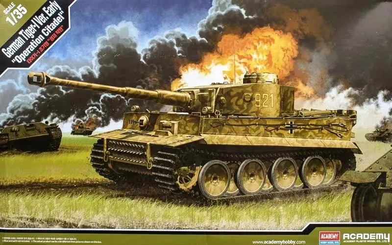 Academy : German Tiger-I Ver. Early "Operation Citadel"