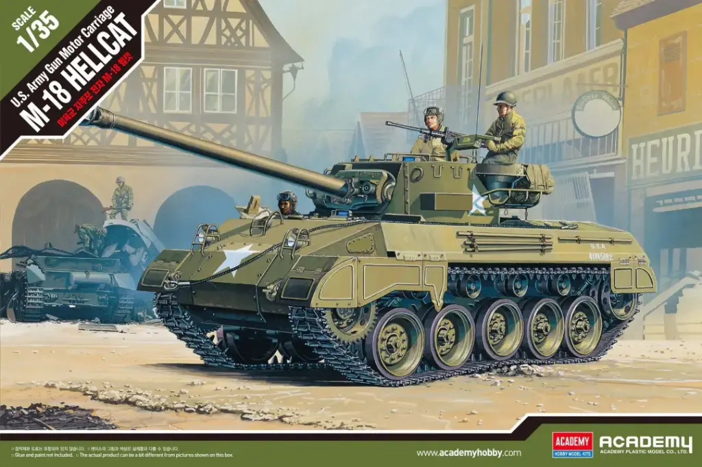 Academy : Chasseur de Chars américain M-18 Hellcat (1/35)