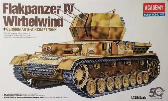 Academy : Char allemand anti-aérien Flakpanzer IV Wirbelwind (1/35)